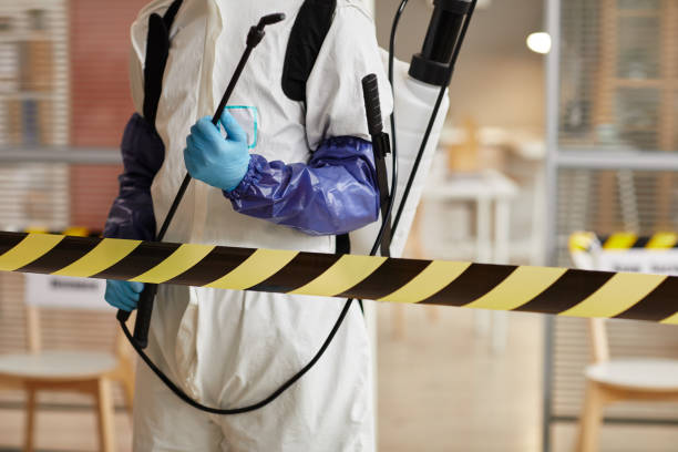 Professional Biohazard technician working in Farmington, NH